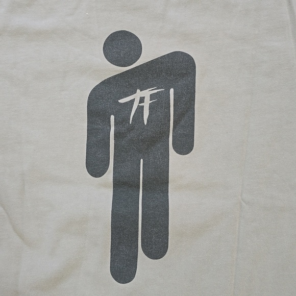 As Colour, Billie Eilish Blohsh Sage Green Tee, VGUC, Women's M - Picture 4 of 10